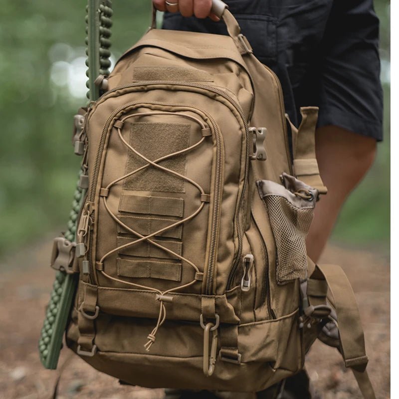 LQARMY Tactical Outdoor Backpack Large Capacity Rucksack