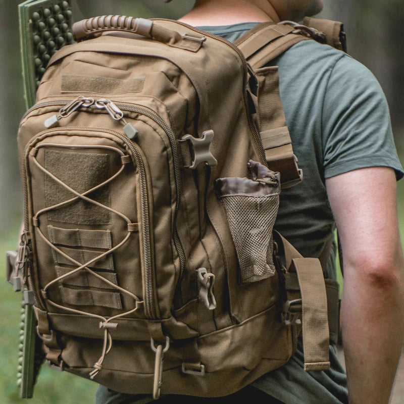 LQARMY Tactical Outdoor Backpack Large Capacity Rucksack