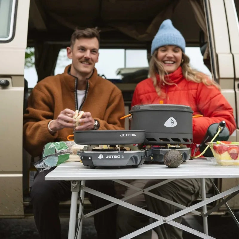 Jetboil Genesis Basecamp Stove Camping Cookware System