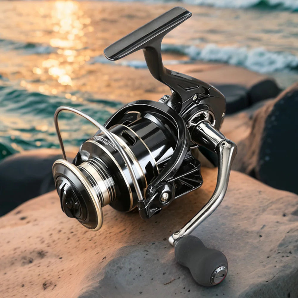 APWIKOGER All Metal Spinning Reel Spool Handle Carp Fishing
