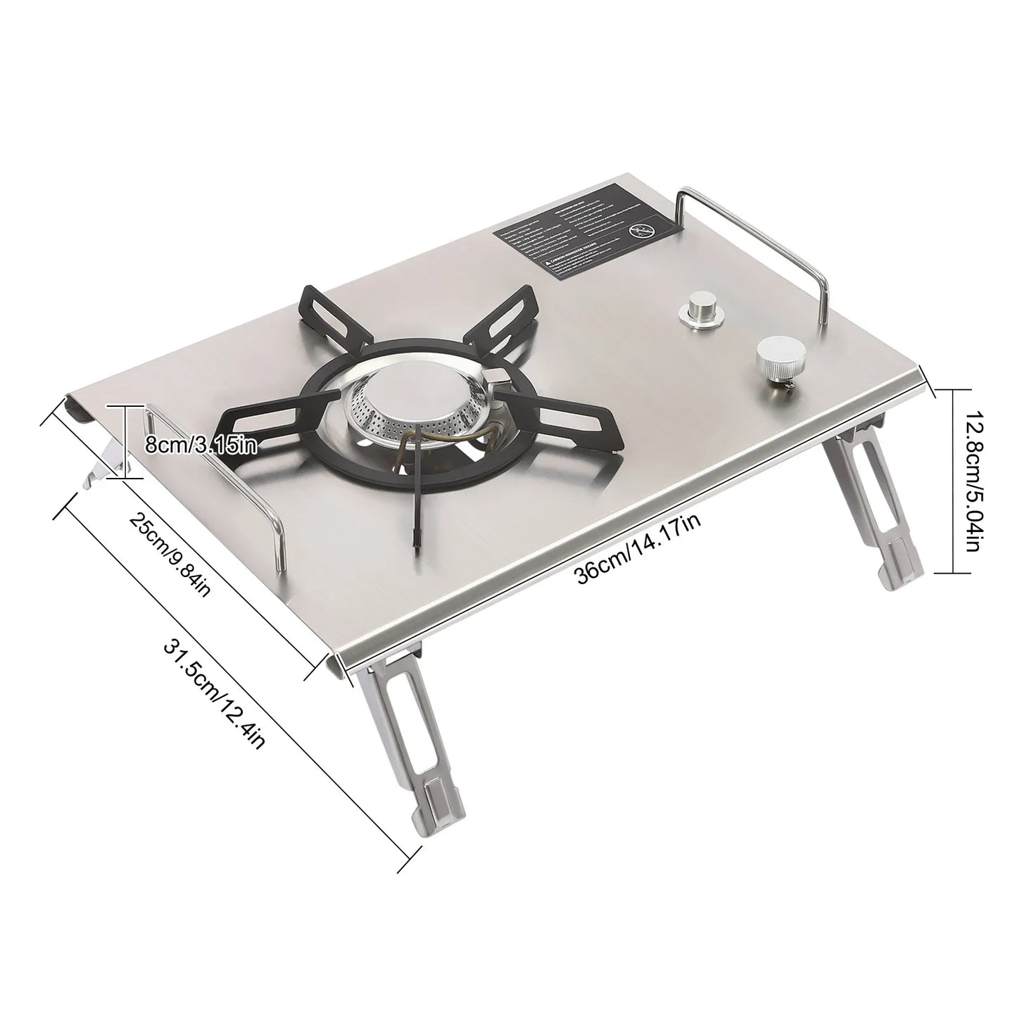 Trail Harbor Outdoors Portable Gas Stove With Ignition