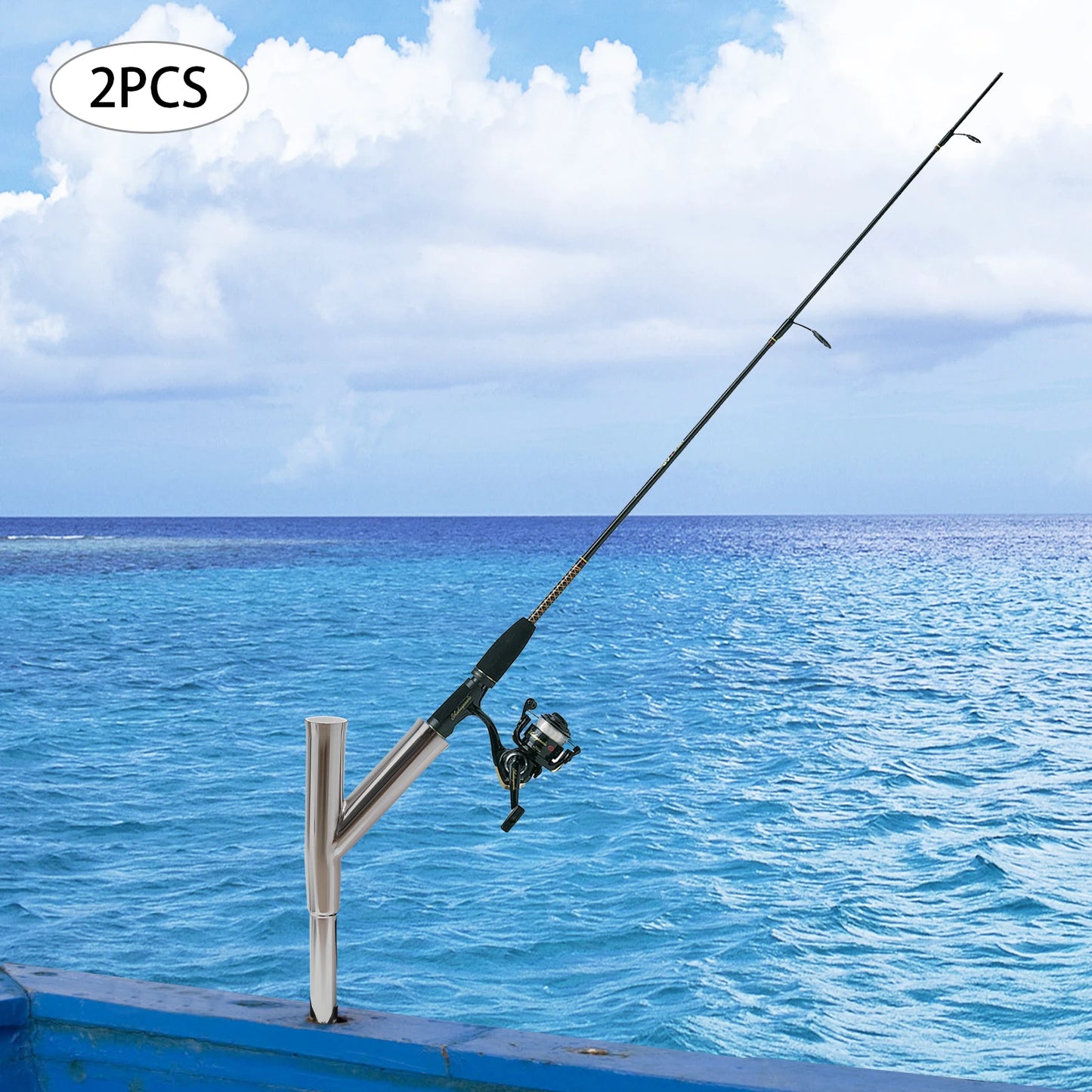 Magnet Adjustable Boat Outrigger Rod Holder Marine Yacht