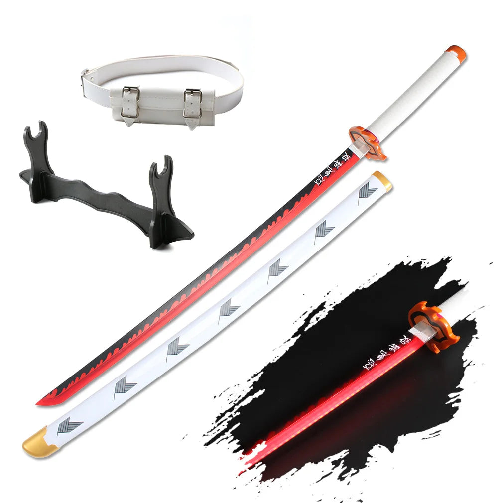 Demon Slayer Katana LED Light Up Cosplay Sword Prop