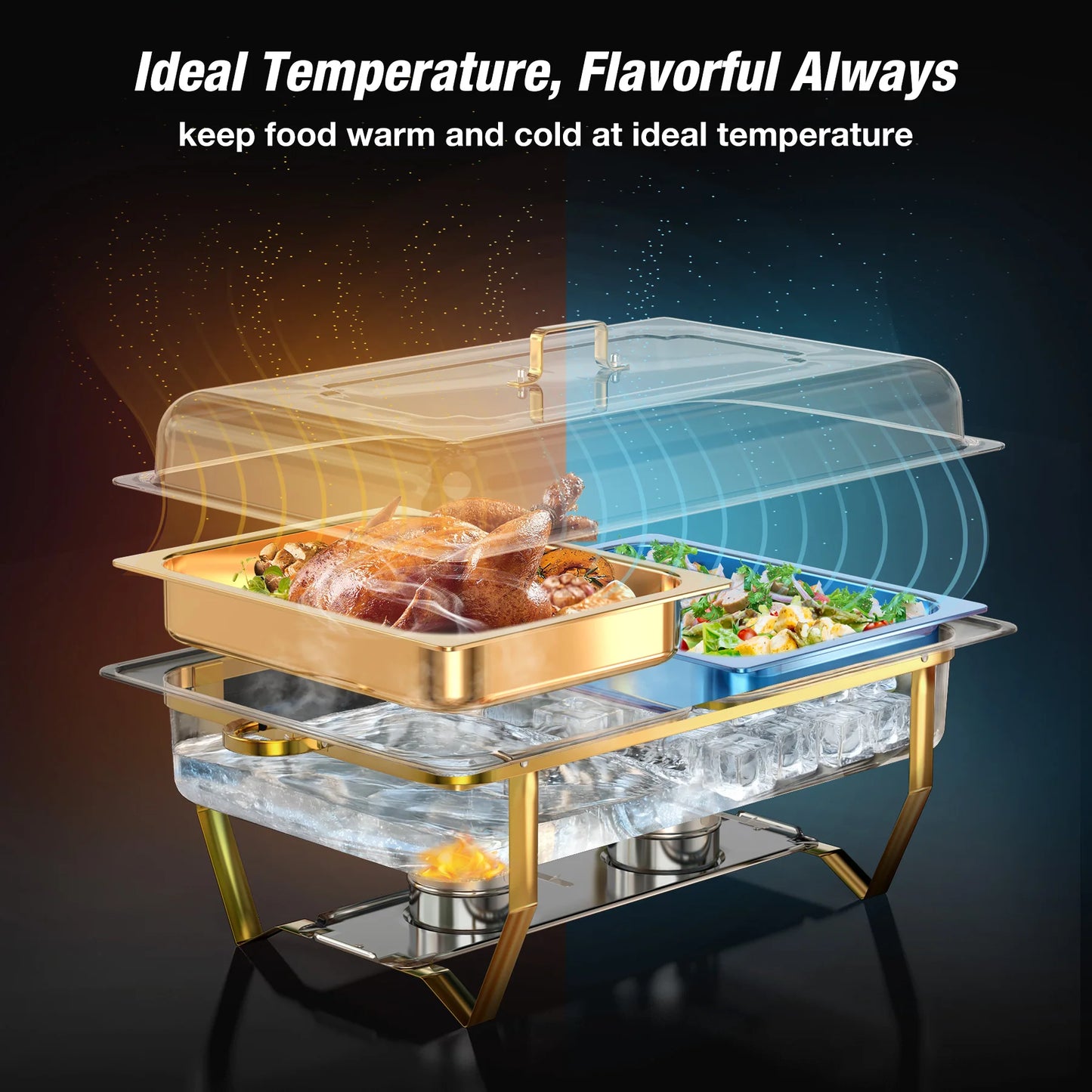 Trail Harbor Outdoors Stainless Steel Camp Stove Chafer