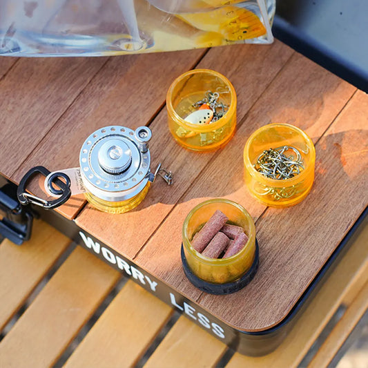 APWIKOGER Outdoor Fishing Bottle Lure Hook Storage Box