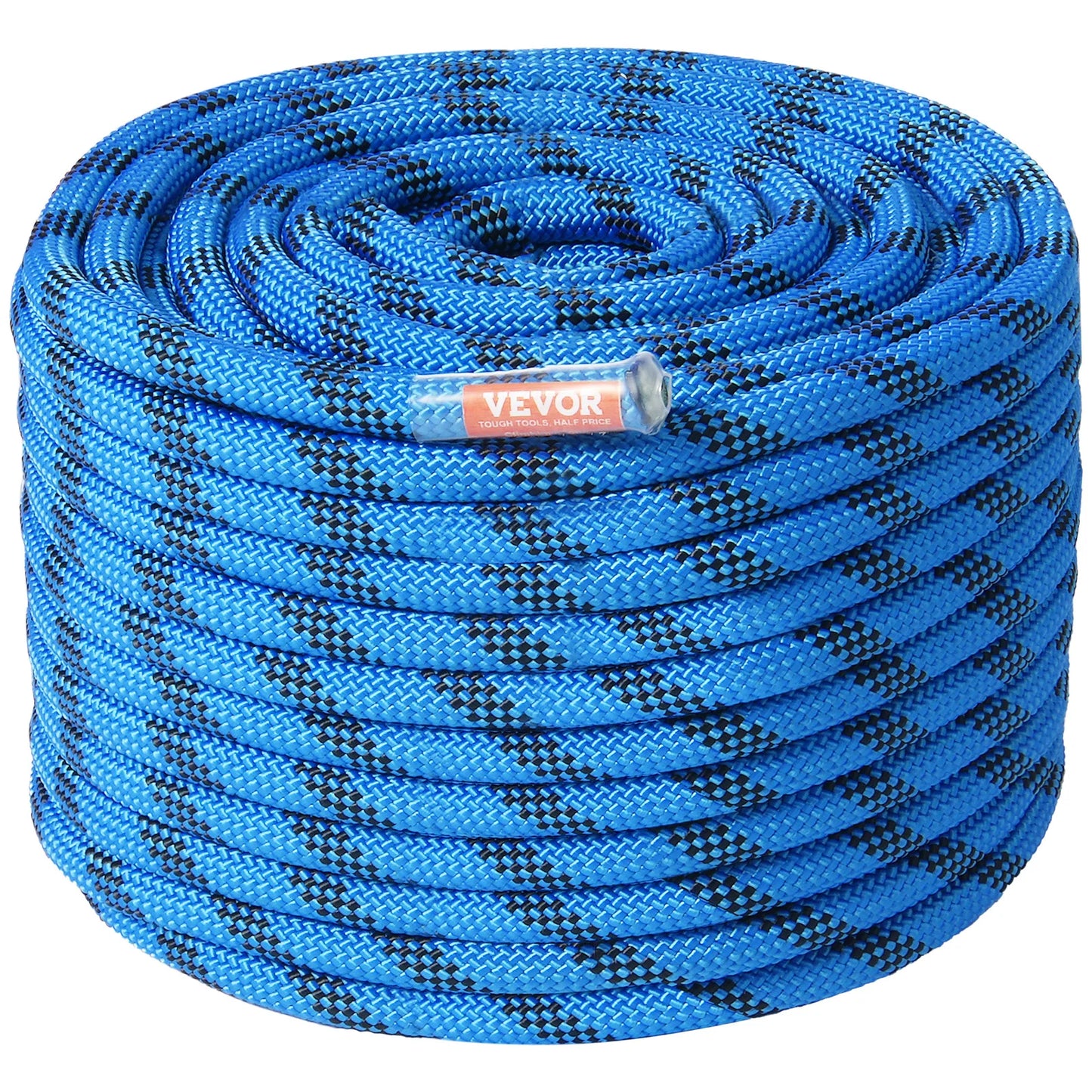 VEVOR Static Climbing Rope Durable Safety Fiber For Outdoor
