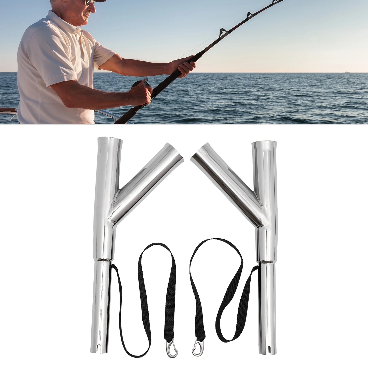 Magnet Adjustable Boat Outrigger Rod Holder Marine Yacht