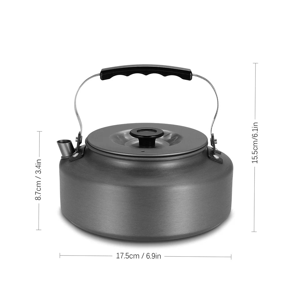 Can Hold Boiling Water Portable Aluminum Kettle For Camping