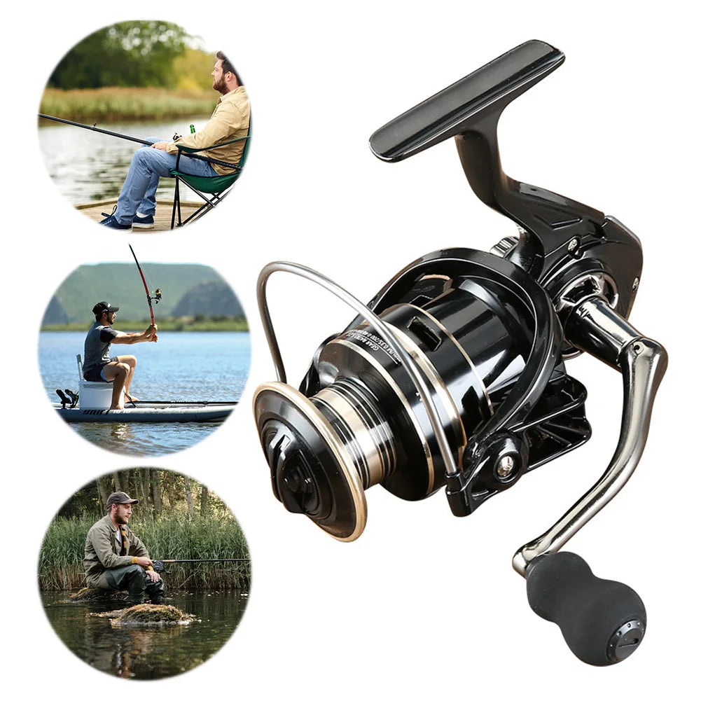 APWIKOGER All Metal Spinning Reel Spool Handle Carp Fishing