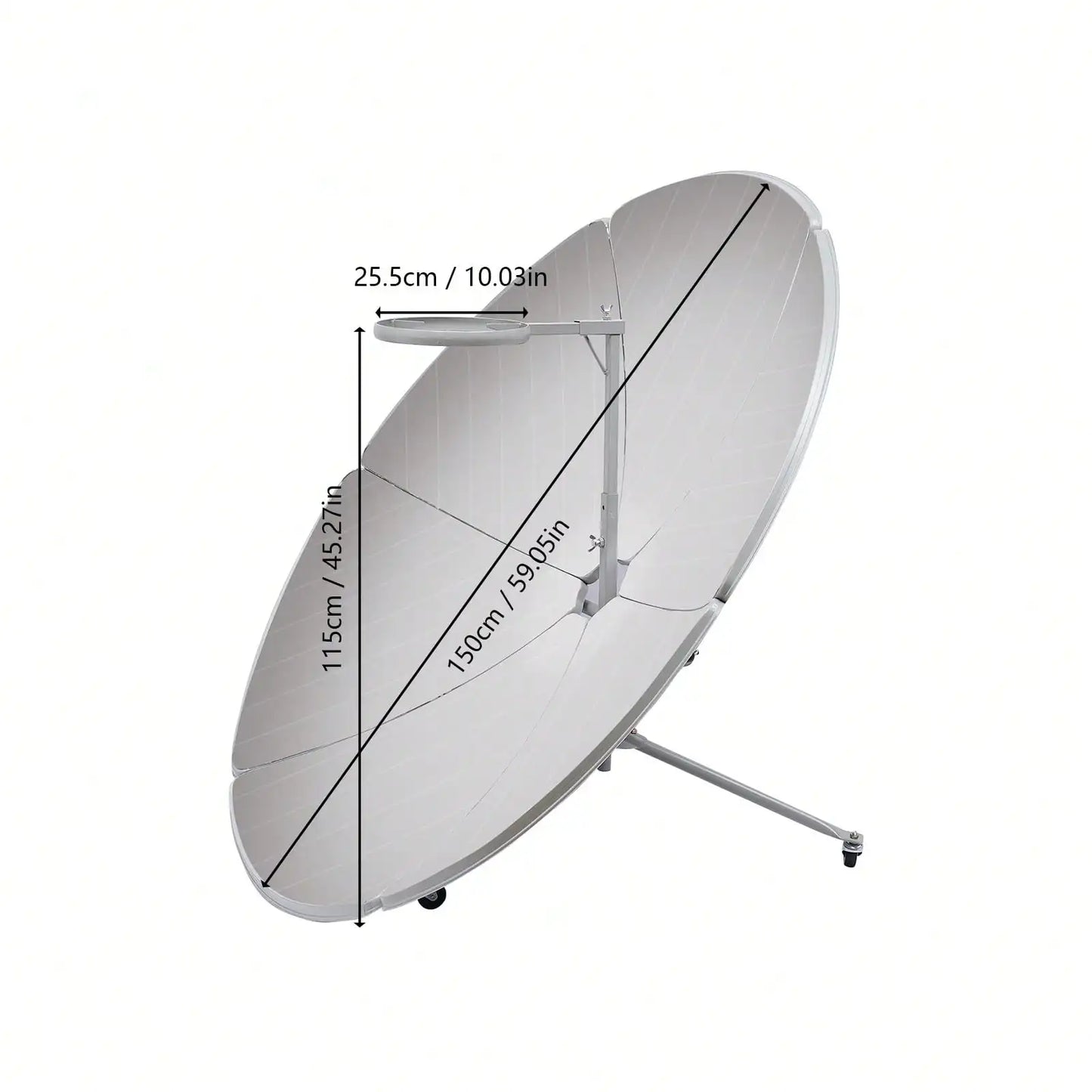 Solar Parabolic Cooker Sun Oven Camp Stove Outdoor Cooking