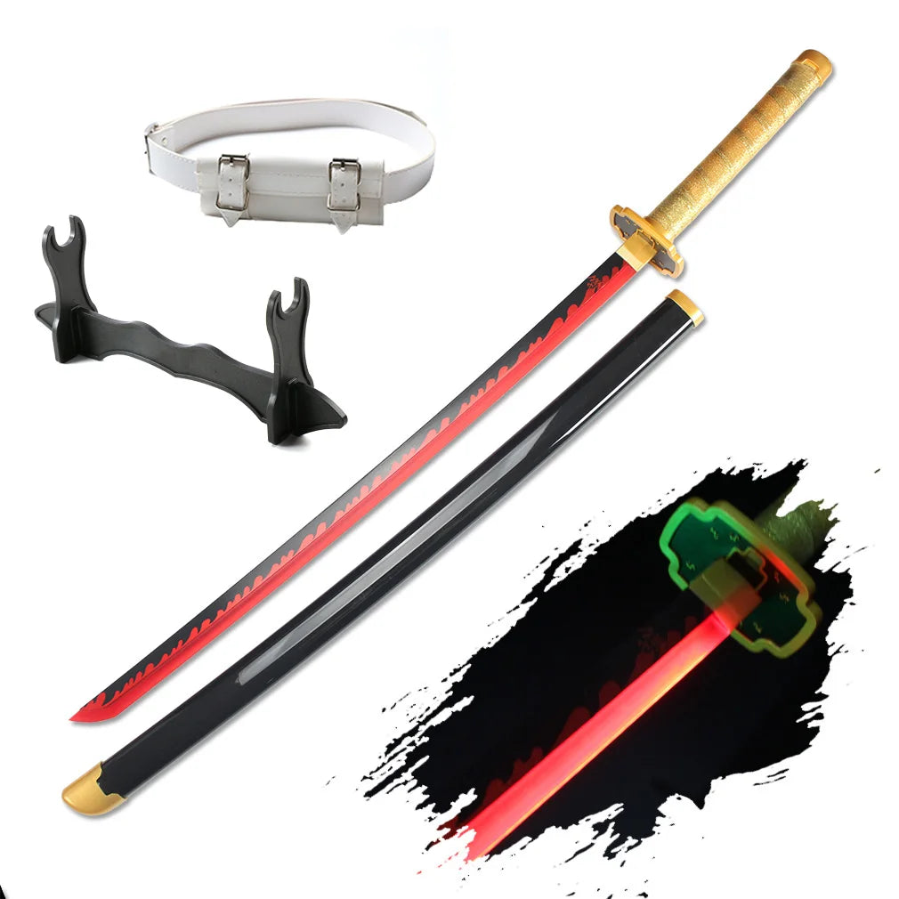 Demon Slayer Katana LED Light Up Cosplay Sword Prop