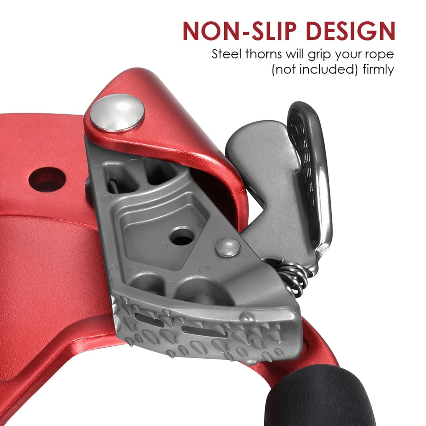 LIXADA Hand Ascender Aluminum Magnesium Alloy Climbing Gear