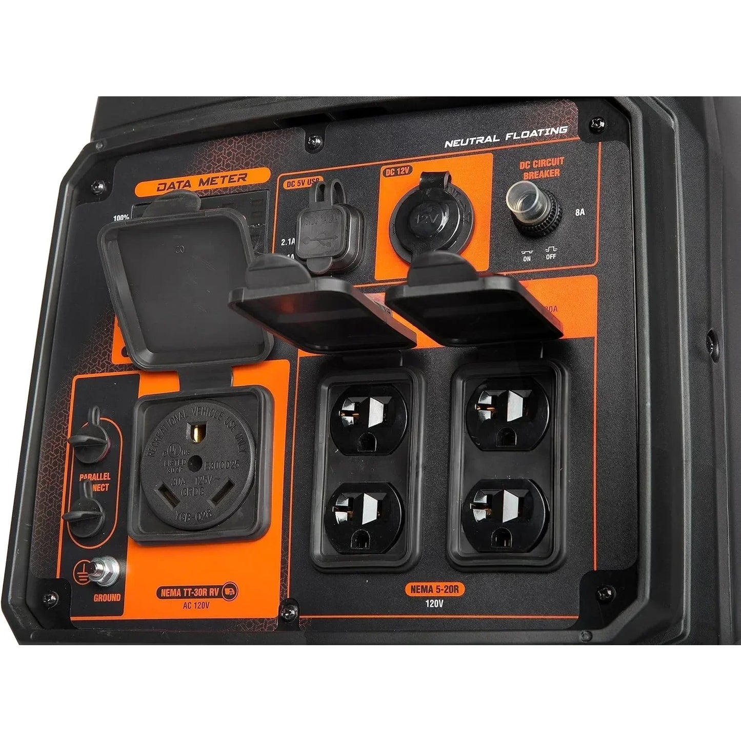 Wen 4800 Watt Portable Inverter Generator RV Ready Quiet