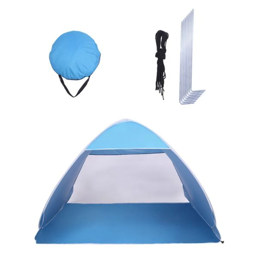 Hign-concerned Pop Up Beach Tent Sun Shelter For Outdoors