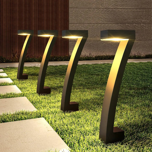 KPSTEK Solar Outdoor Lights Pathway Garden LED Auto On Off