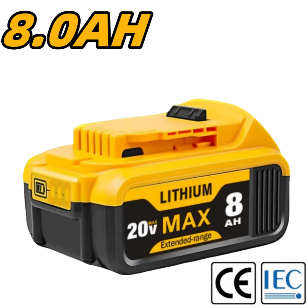 Blawhi 20V 8Ah Replacement Battery for Dewalt DCB200