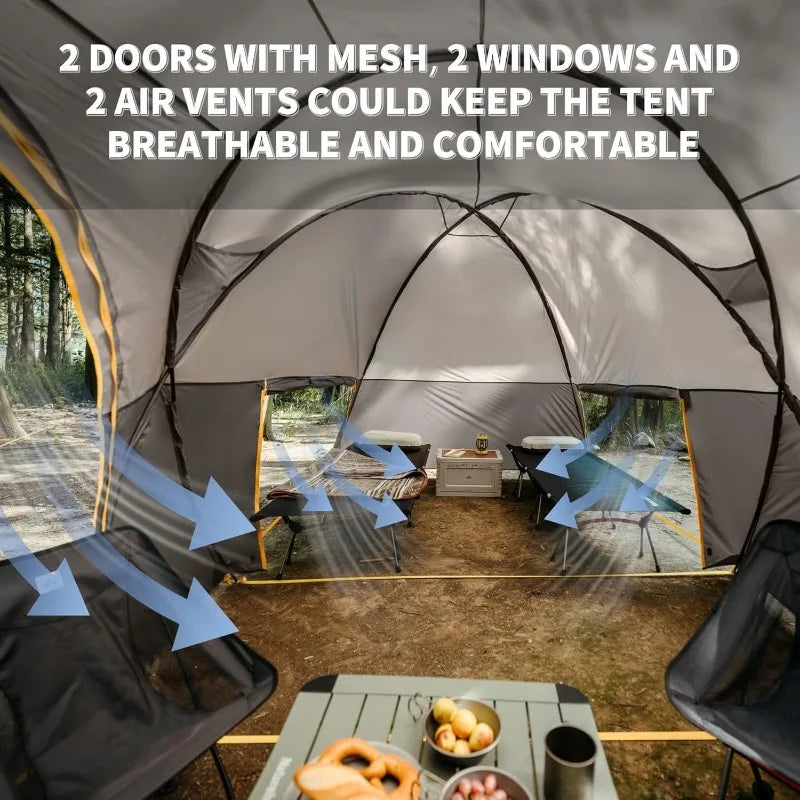 YTYIN Naturehike Massif Hot Tent With Stove Jack 4 Season