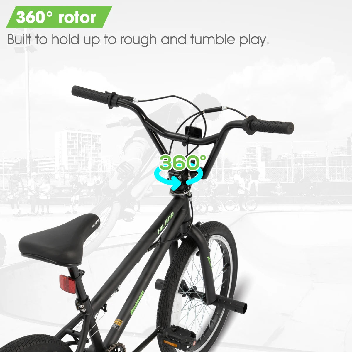 JoyStar Freestyle Kids BMX Bike With 360 Gyro Pegs Pro