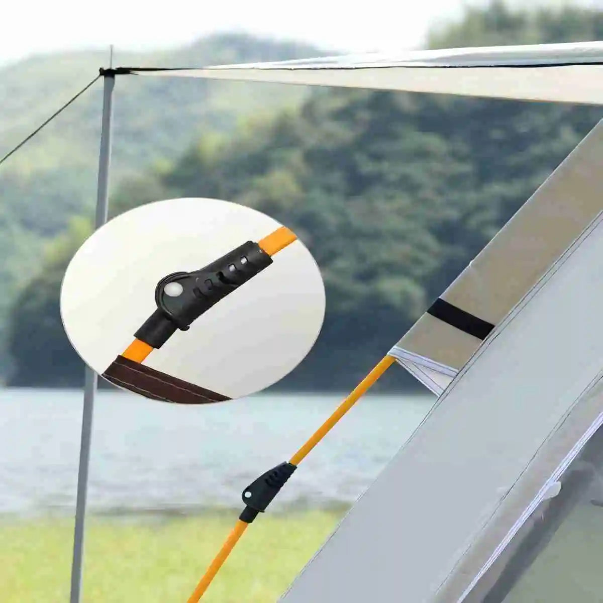 Pakicetus Shelter Sunshade Camping Tent With Two Doors