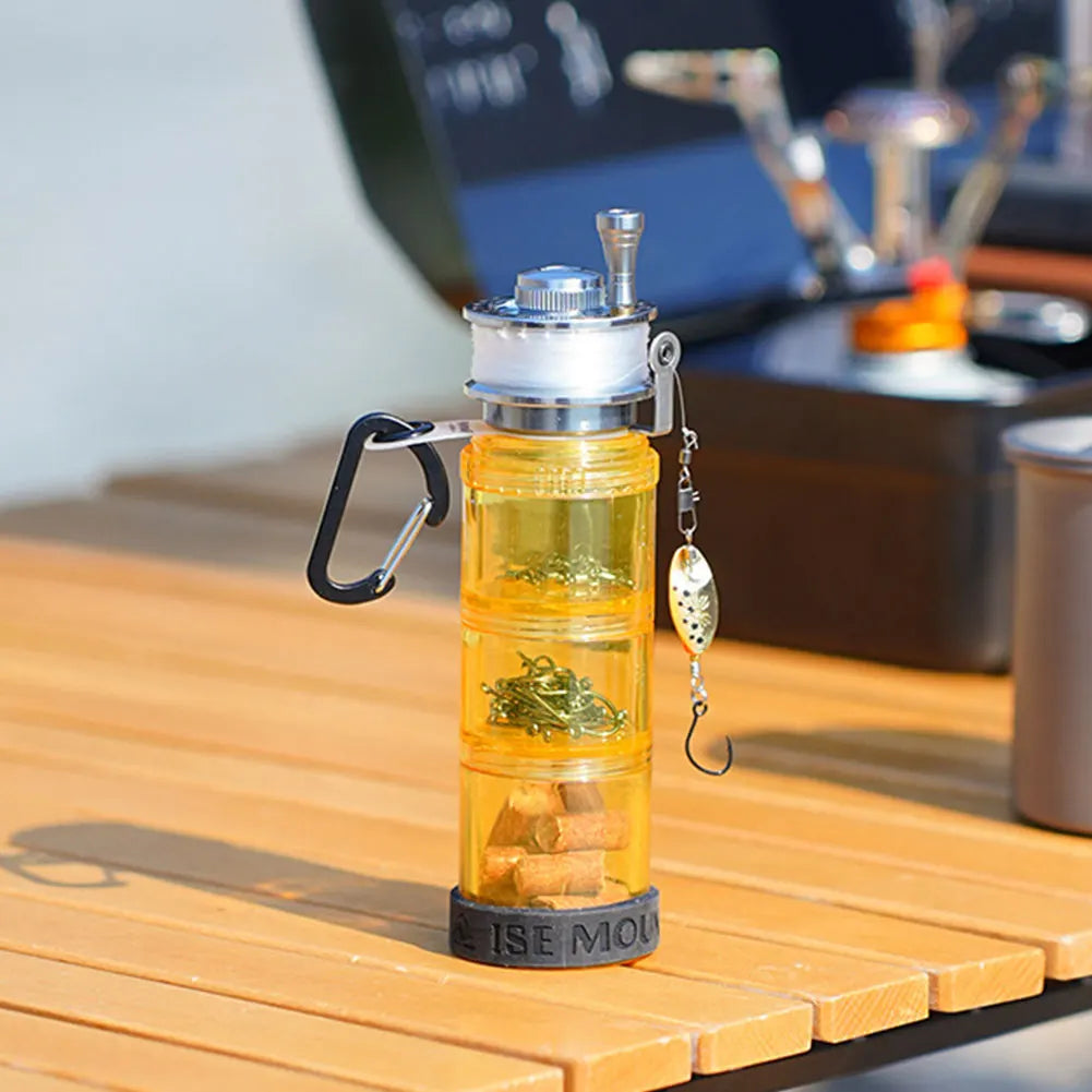APWIKOGER Outdoor Fishing Bottle Lure Hook Storage Box