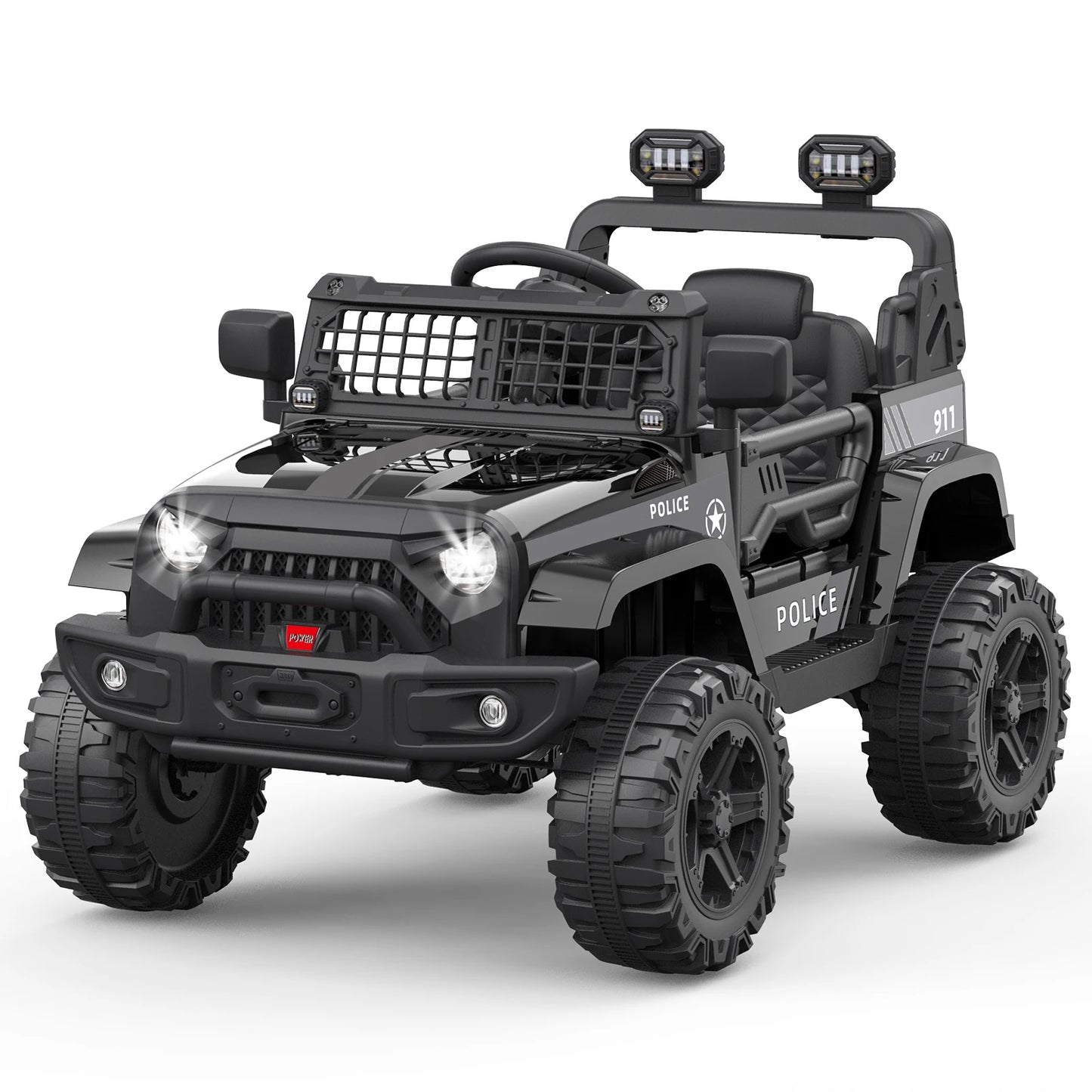 HiMISSE 12V Kids Ride On Car Battery Powered Truck Remote