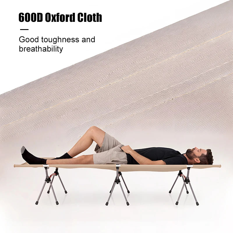 West Tune Camping Cot With Leg Extenders Ultralite Aluminum