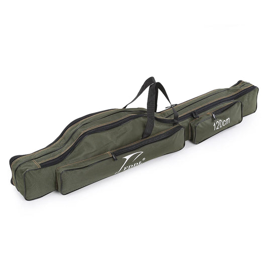 Hign Concerned Portable Folding Fishing Rod Carrier Canvas
