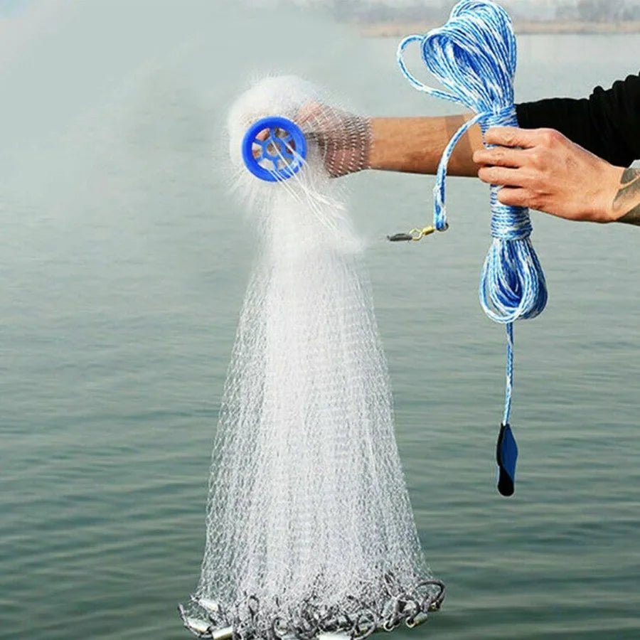 Hign-concerned Heavy Duty Cast Net With Chain Sinker