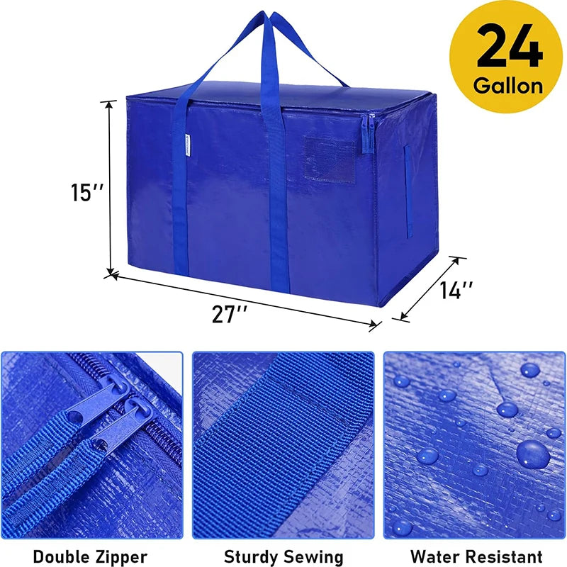 CN Shanghai Heavy Duty Moving Storage Bags With Zippers