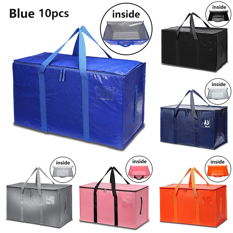 CN Shanghai Heavy Duty Moving Storage Bags With Zippers