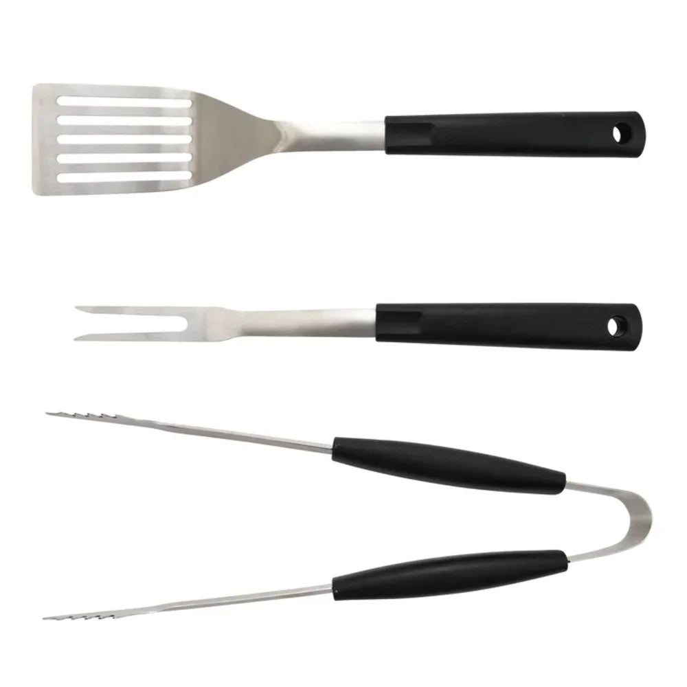 DUTRIEUX Three Piece Stainless Steel Grill Tool Set