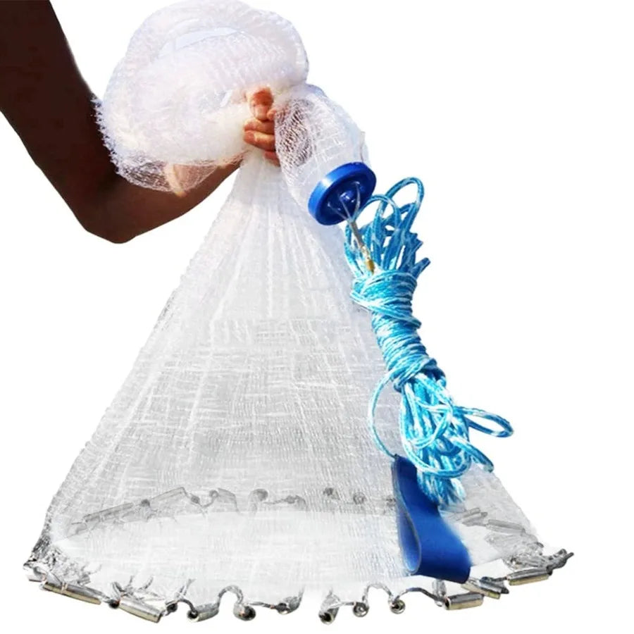 Hign-concerned Heavy Duty Cast Net With Chain Sinker