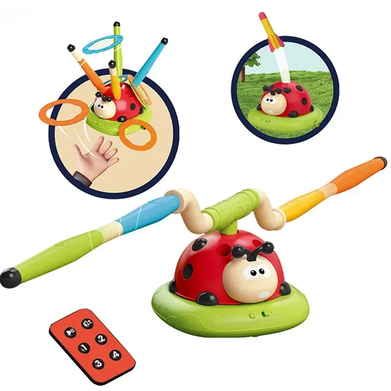 Kmoist Three In One Kid Skipping Rope Machine Toy Outdoor