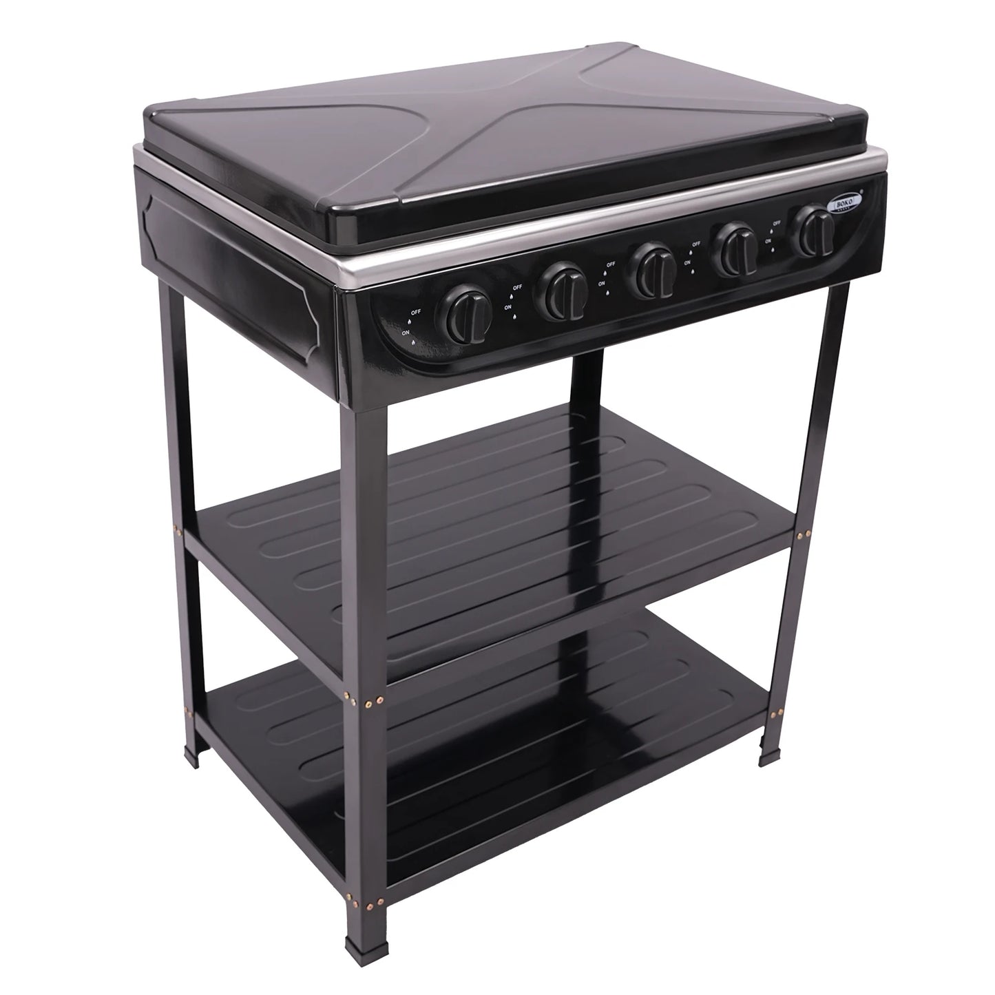 Five Burner Outdoor Gas Stove For Camping And BBQ Grill
