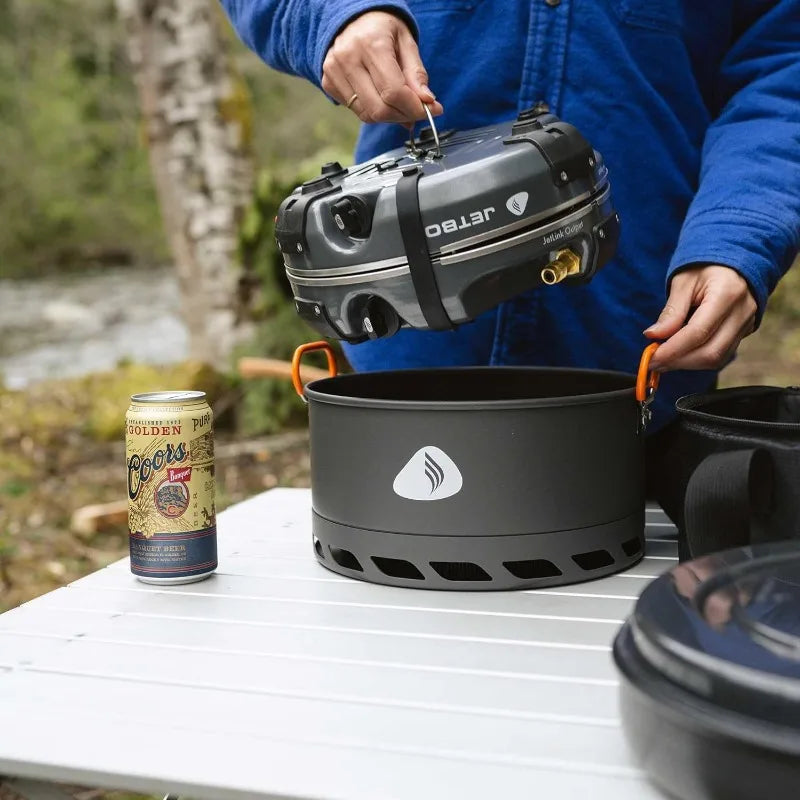 Jetboil Genesis Basecamp Stove Camping Cookware System