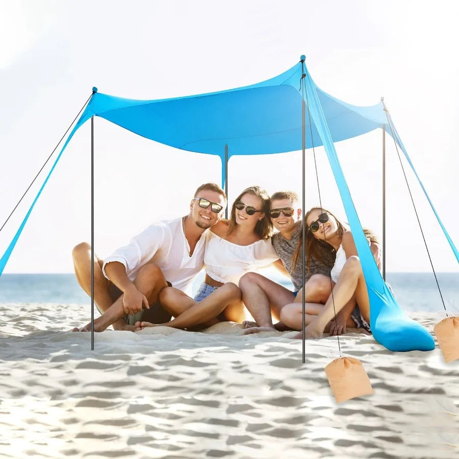Beach Canopy Tent Sun Shelter UPF50 Outdoor Shade Ultra