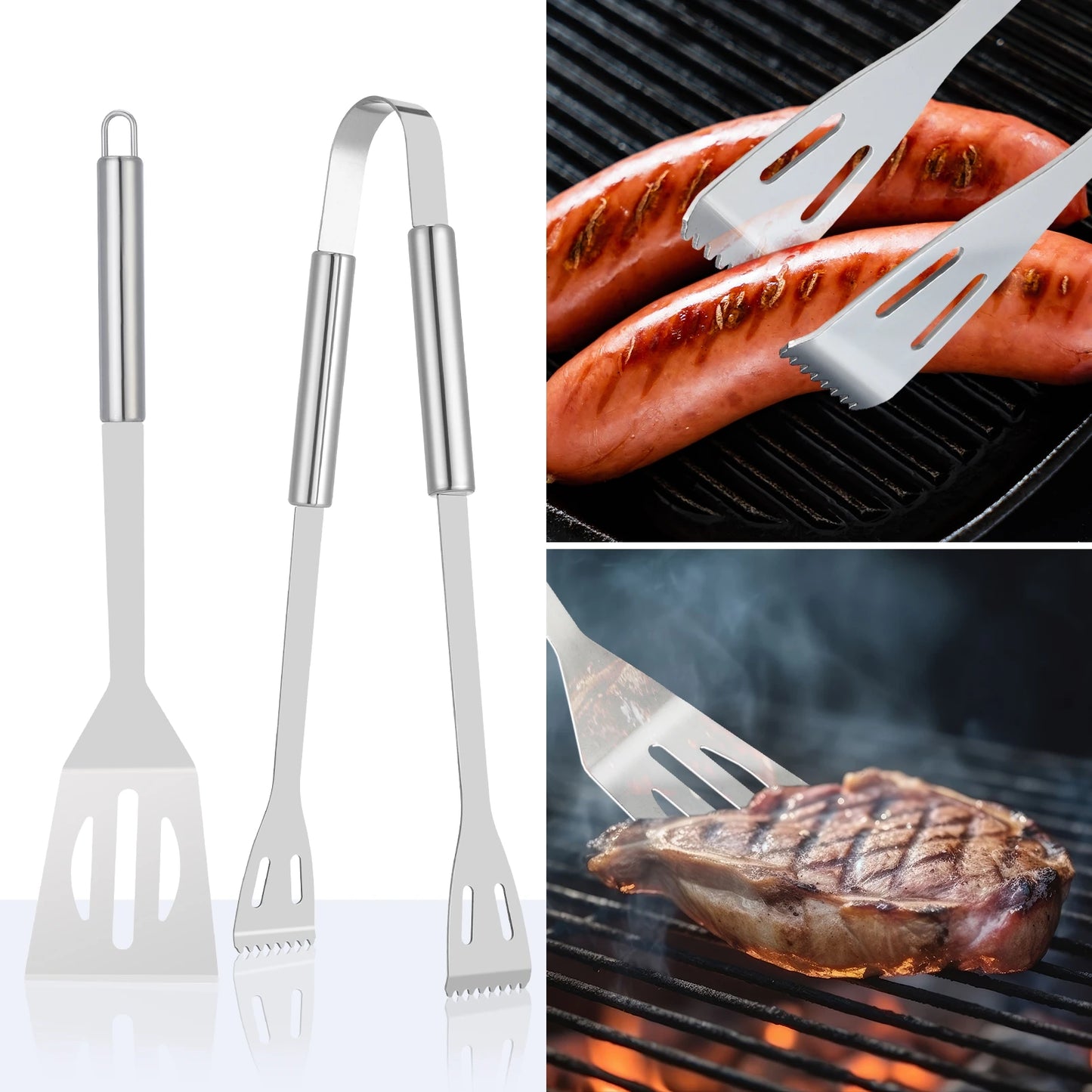 Guangdong CN Stainless Steel 20 Piece Barbecue Utensil Set