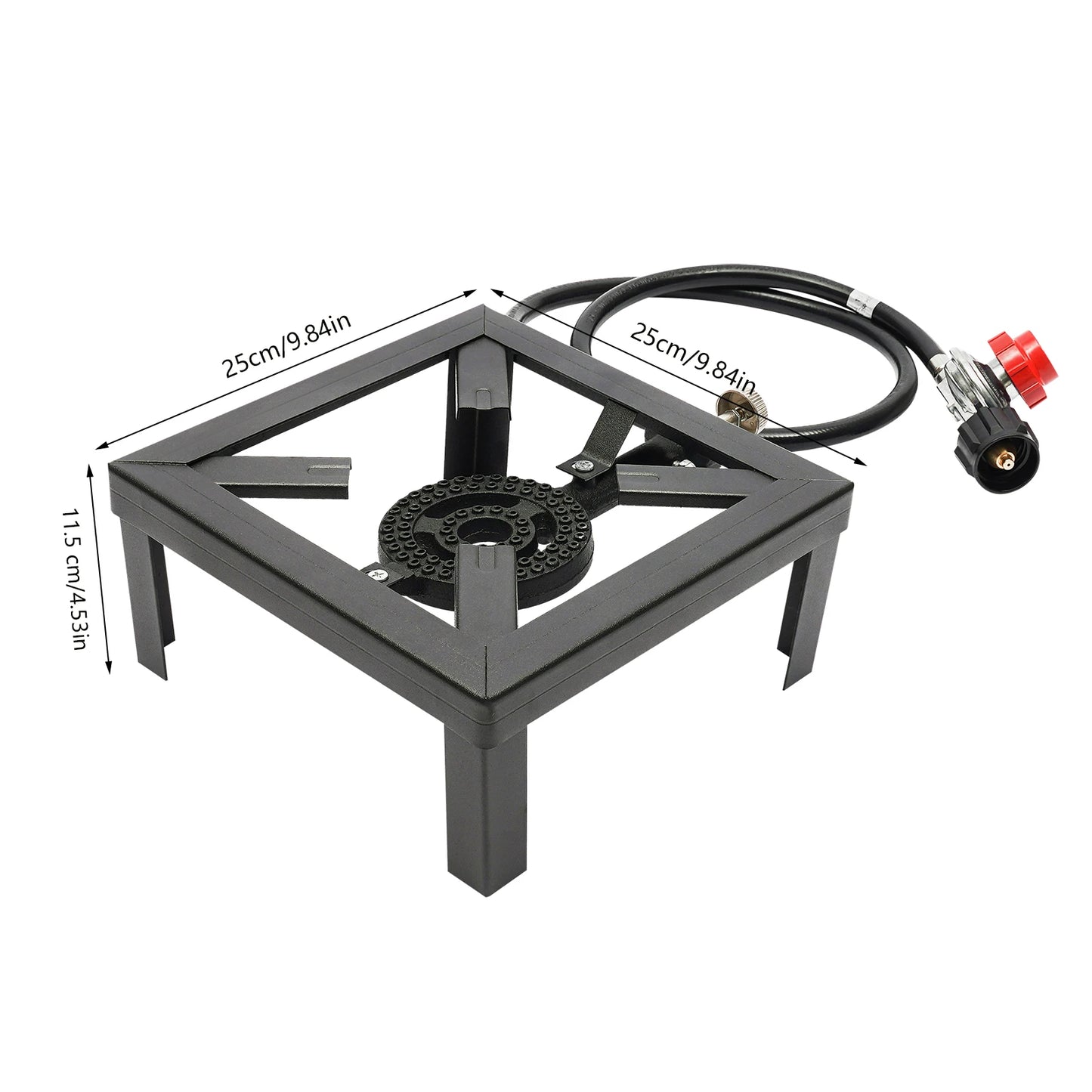 8000W Portable Single Burner Gas Stove For Camping BBQ