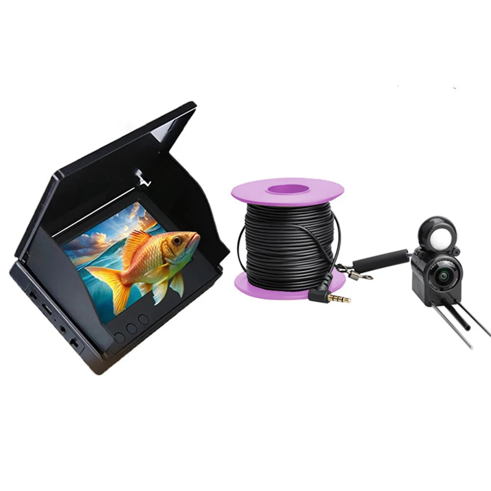 APWIKOGERH Underwater Fishing Camera With IPS Monitor