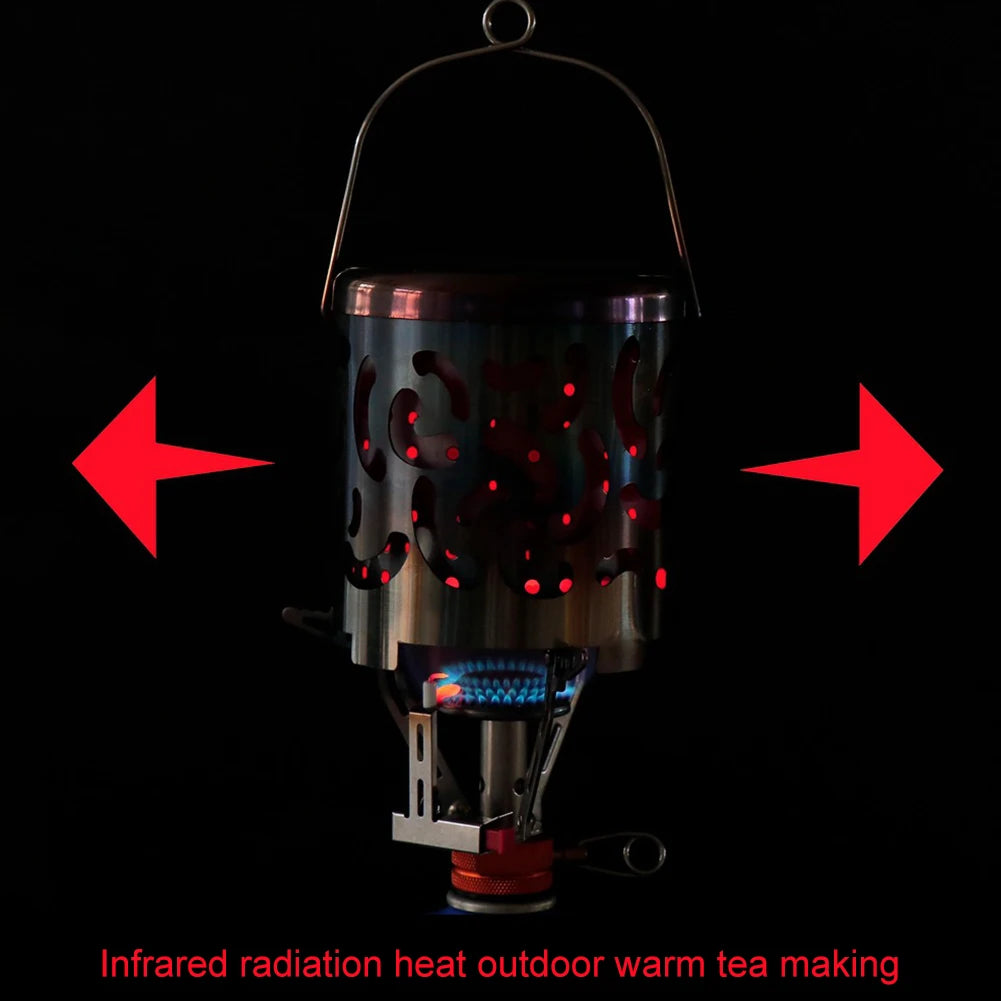 Shunmaii Portable Tent Heater Cover Stainless Steel Stove