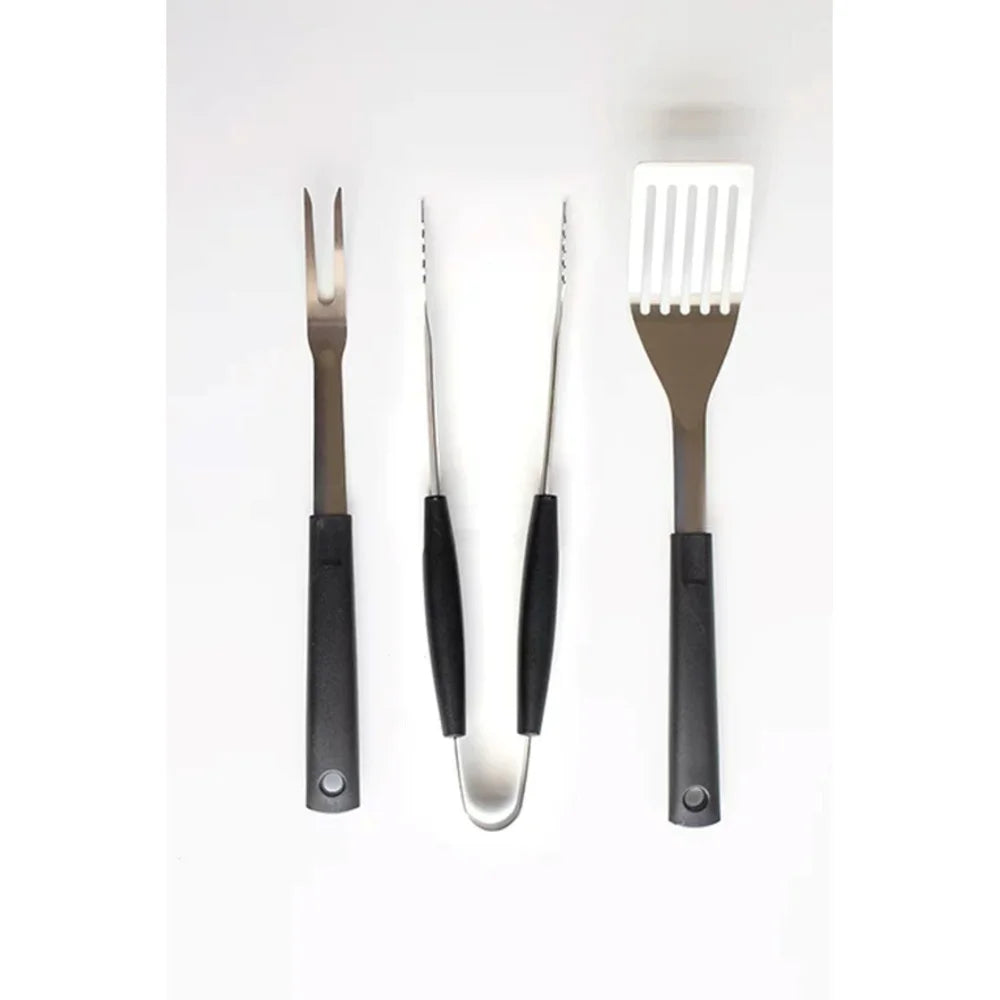 DUTRIEUX Three Piece Stainless Steel Grill Tool Set