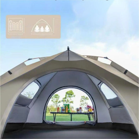 Pakicetus Shelter Sunshade Camping Tent With Two Doors