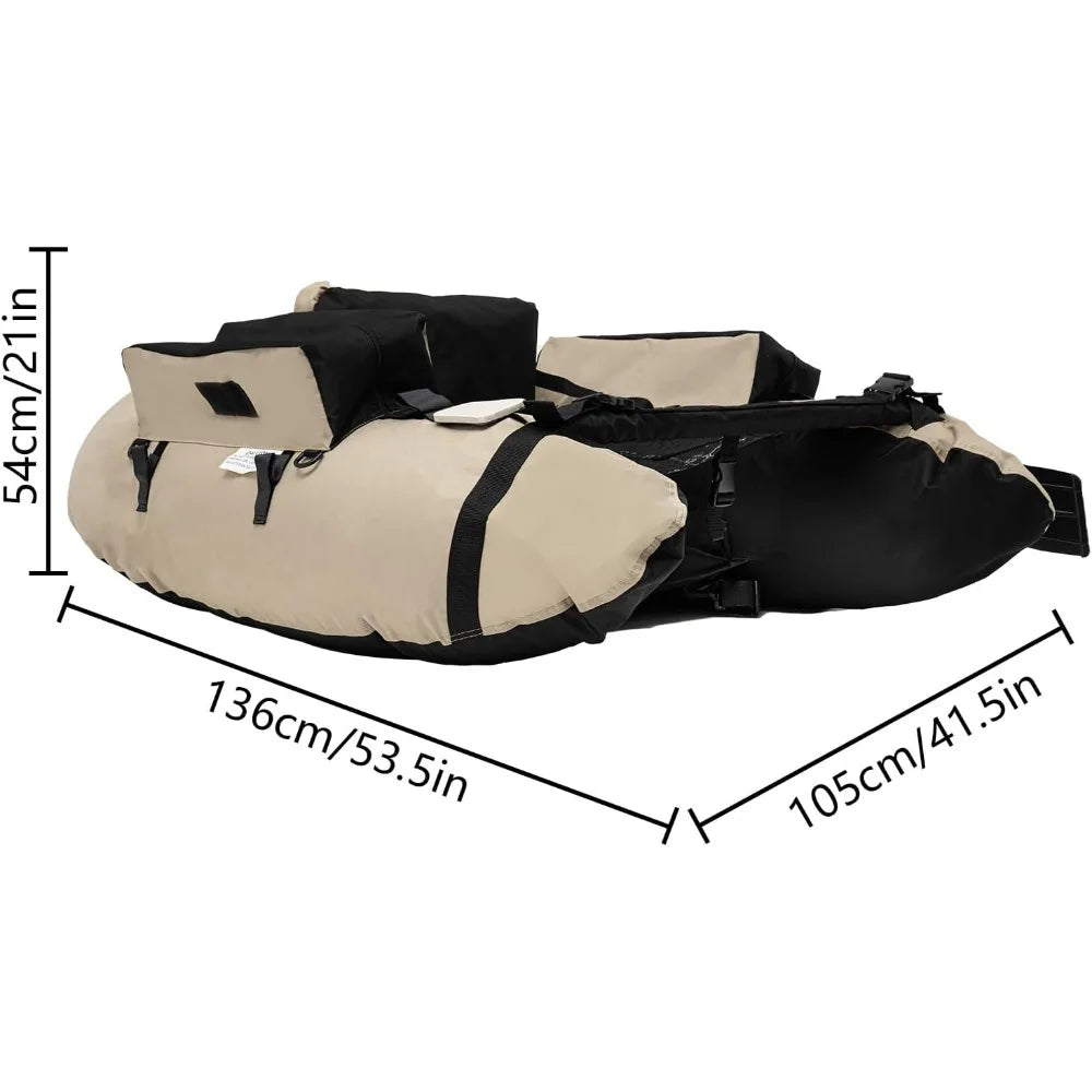 Hign-concerned Fishing Float Tube U Shaped Raft With Pump
