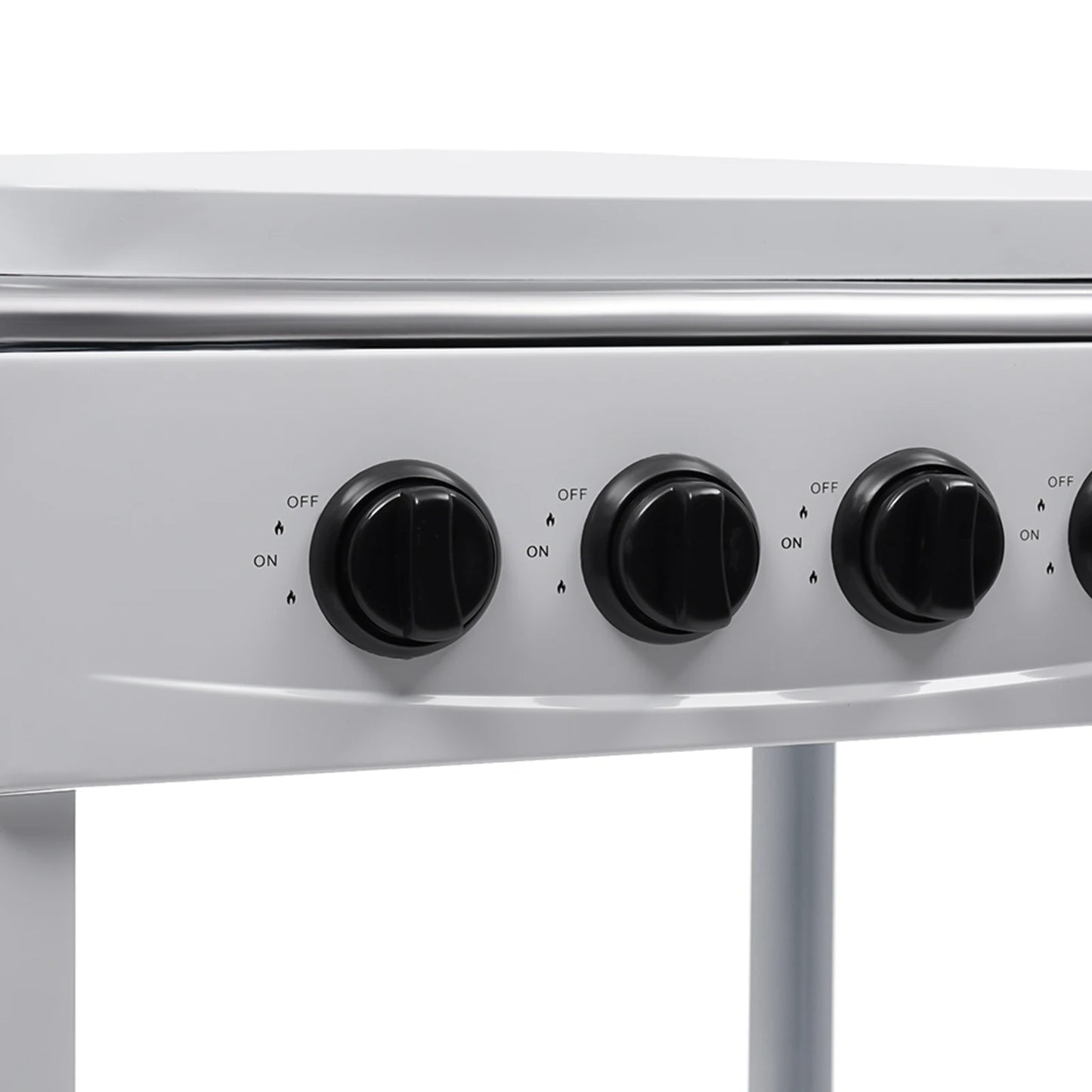 Four Burner Portable Gas Stove With Independent Control