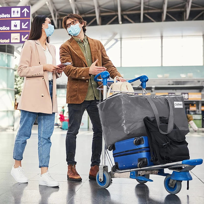 CN Shanghai Heavy Duty Moving Storage Bags With Zippers