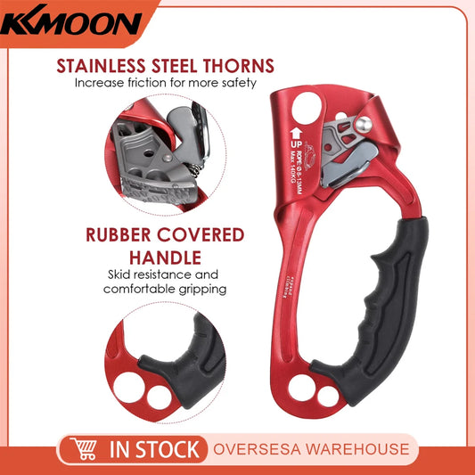 LIXADA Hand Ascender Aluminum Magnesium Alloy Climbing Gear