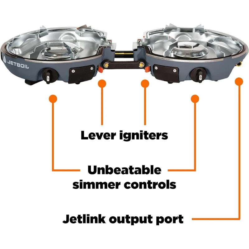 Jetboil Genesis Basecamp Stove Camping Cookware System
