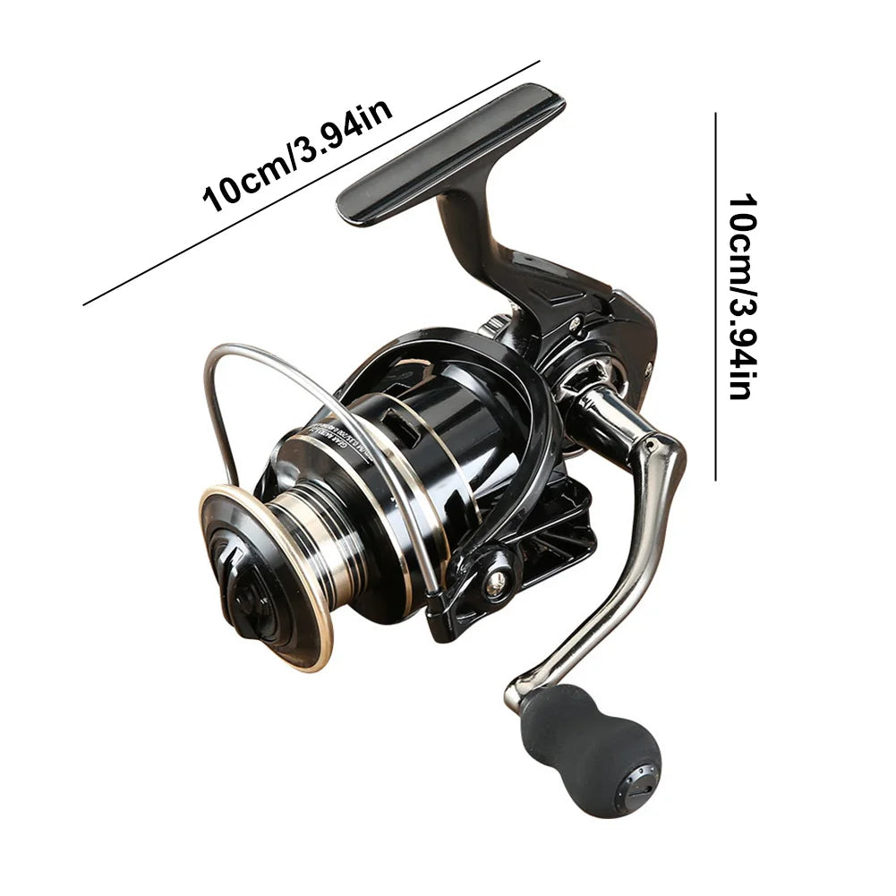 APWIKOGER All Metal Spinning Reel Spool Handle Carp Fishing