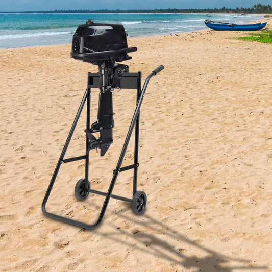 Hignconcerned Folding Outboard Boat Motor Cart Heavy Duty