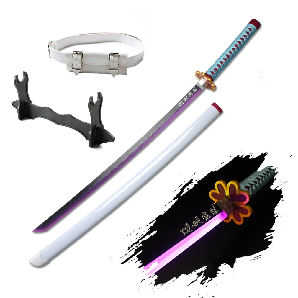 Demon Slayer Katana LED Light Up Cosplay Sword Prop